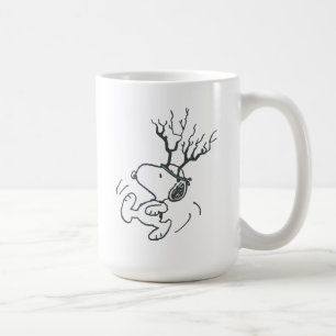 Erdnüsse Snoopy Rentier Kaffeetasse