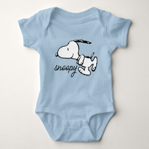 Erdnüsse Snoopy Run Baby Strampler