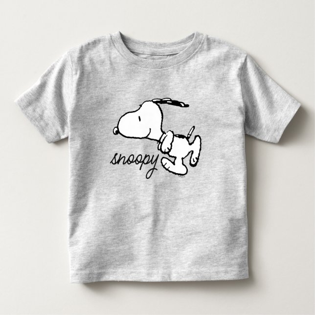 Erdnüsse | Snoopy Run Kleinkind T-shirt (Vorderseite)