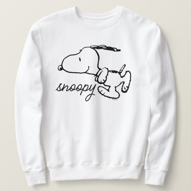 Erdnüsse | Snoopy Run Sweatshirt (Design vorne)