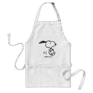 Erdnüsse   Snoopy Running Schürze