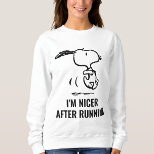 Erdnüsse   Snoopy Running Sweatshirt