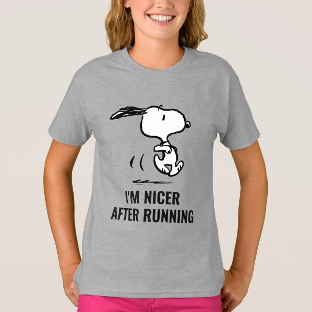 Erdnüsse | Snoopy Running T-Shirt (Vorderseite)