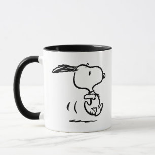 Erdnüsse   Snoopy Running Tasse