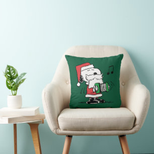 Erdnüsse Snoopy Santa Claus Accordian Kissen