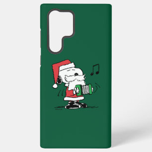 Erdnüsse   Snoopy Santa Claus Accordian Samsung Galaxy Hülle