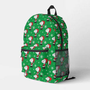 Erdnüsse   Snoopy Santa Claus Bedruckter Rucksack