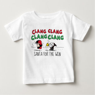 Erdnüsse   Snoopy Santa Claus & Lucy Baby T-shirt