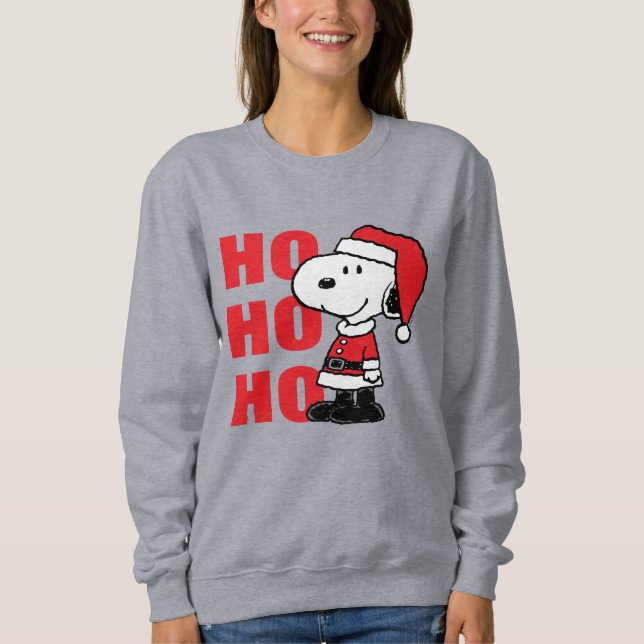Erdnüsse | Snoopy Santa Claus Sweatshirt (Vorderseite)