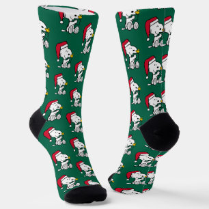 Erdnüsse Snoopy Santa & Woodstock Geschenk Socken