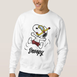 Erdnüsse Snoopy Scuba Diver Sweatshirt
