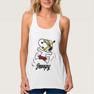 Erdnüsse   Snoopy Scuba Diver Tank Top