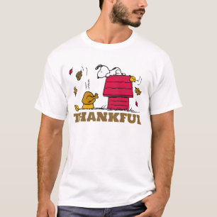 Erdnüsse Snoopy Sei dankbar T-Shirt
