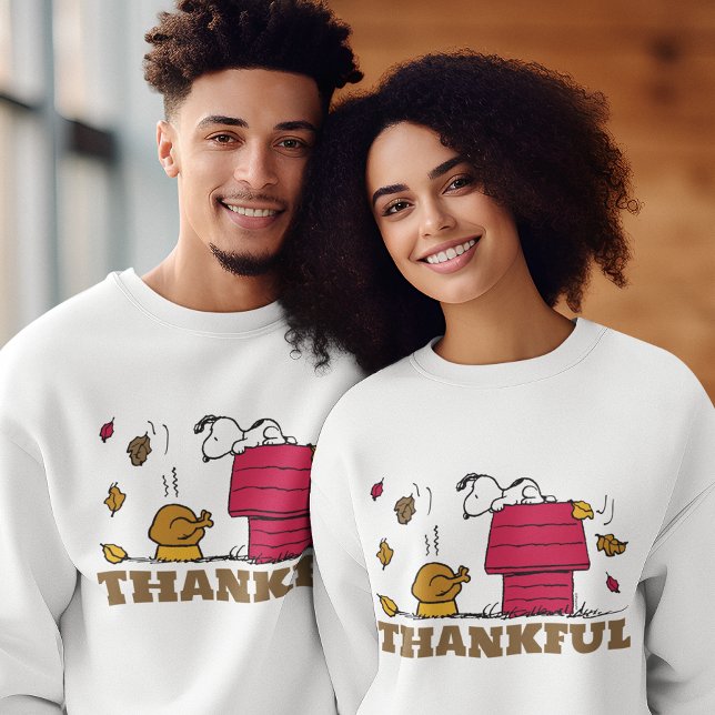 Erdnüsse | Snoopy Seid dankbar Sweatshirt (Von Creator hochgeladen)
