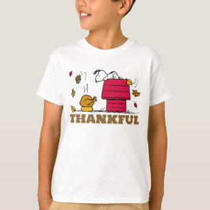 Erdnüsse Snoopy Seid dankbar T-Shirt