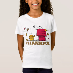 Erdnüsse   Snoopy Seid dankbar T-Shirt