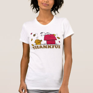 Erdnüsse   Snoopy Seid dankbar T-Shirt