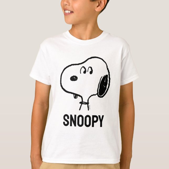 Erdnüsse | Snoopy sieht aus T-Shirt (Vorderseite)