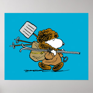 Erdnüsse   Snoopy Snow Warrior Poster