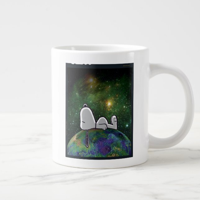 Erdnüsse | Snoopy Spacout Jumbo-Tasse (Rechts)