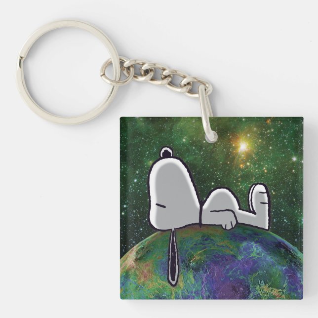 Erdnüsse | Snoopy Spacout Schlüsselanhänger (Vorderseite)