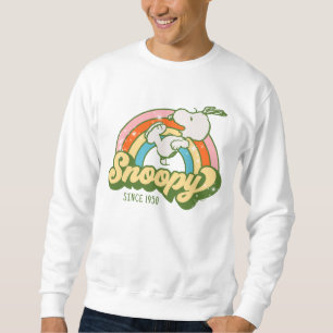 Erdnüsse   Snoopy Sparkle Rainbow Sweatshirt