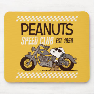 Erdnüsse   Snoopy Speed Club Mousepad