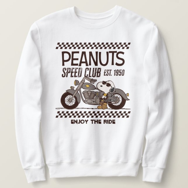 Erdnüsse | Snoopy Speed Club Sweatshirt (Design vorne)