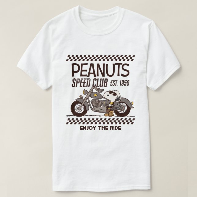 Erdnüsse | Snoopy Speed Club T-Shirt (Design vorne)