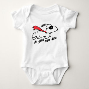 Erdnüsse Snoopy Super Hero Baby Strampler