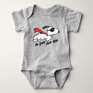 Erdnüsse   Snoopy Super Hero Baby Strampler