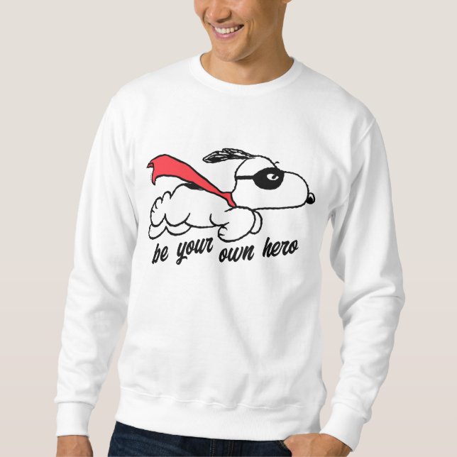 Erdnüsse | Snoopy Super Hero Sweatshirt (Vorderseite)