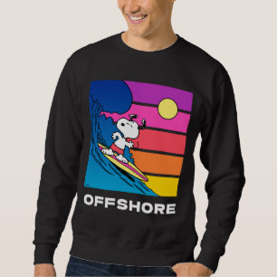 Erdnüsse   Snoopy Surfing Sweatshirt