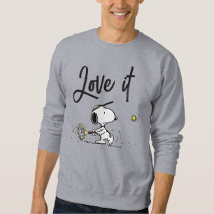 Erdnüsse Snoopy Tennis Player Sweatshirt
