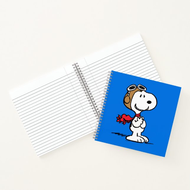 Erdnüsse | Snoopy the Fliegerace Notizbuch (Innenseite)