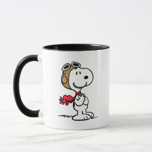 Erdnüsse   Snoopy the Fliegerace Tasse