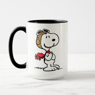 Erdnüsse   Snoopy the Fliegerace Tasse