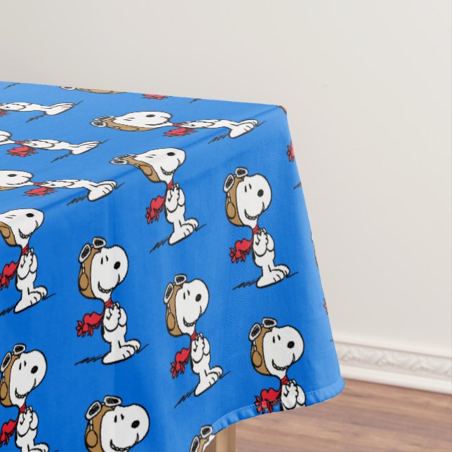 Erdnüsse | Snoopy the Fliegerace Tischdecke (Beispiel)