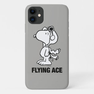 Erdnüsse   Snoopy the Flying Ace BW Case-Mate iPhone Hülle