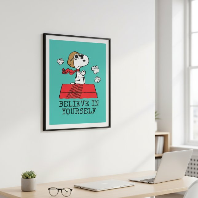 Erdnüsse | Snoopy the Flying Ace | Name hinzufügen Poster (Von Creator hochgeladen)