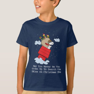 Erdnüsse   Snoopy the Red Baron at Christmas T-Shirt