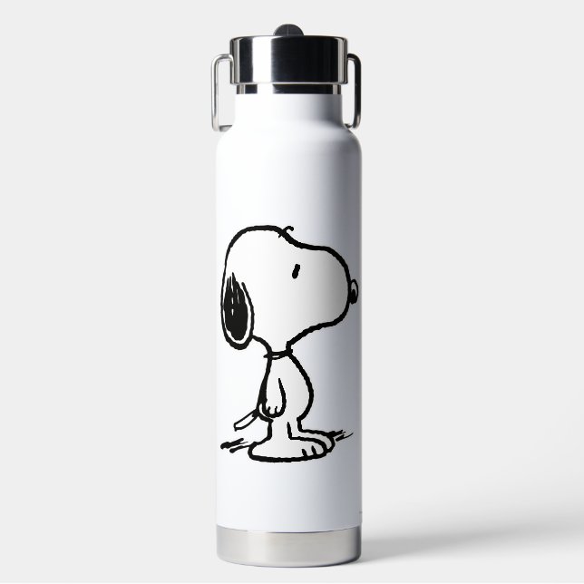 Erdnüsse | Snoopy Trinkflasche (Vorderseite)