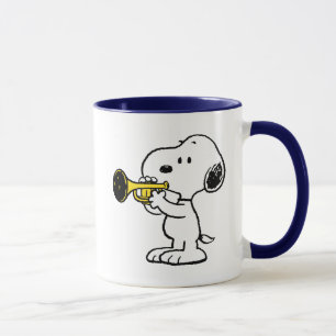 Erdnüsse   Snoopy Trumpet Player Tasse