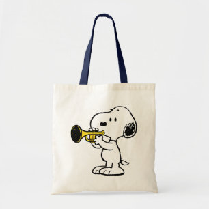 Erdnüsse   Snoopy Trumpet Player Tragetasche