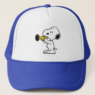 Erdnüsse Snoopy Trumpet Player Truckerkappe