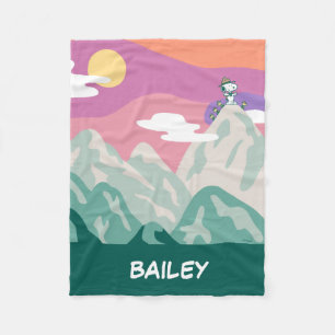 Erdnüsse   Snoopy & Truppe Wandern im Berg Fleecedecke