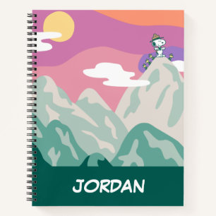 Erdnüsse   Snoopy & Truppe Wandern im Berg Notizbuch