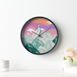 Erdnüsse   Snoopy & Truppe Wandern im Berg Uhr