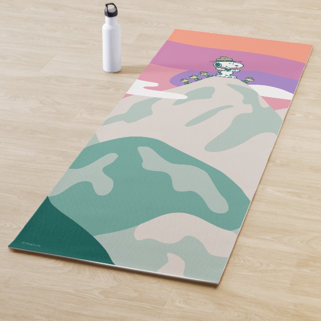 Erdnüsse | Snoopy & Truppe Wandern im Berg Yogamatte (Beispiel)