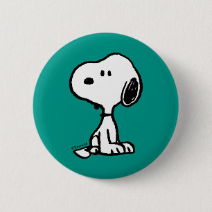Erdnüsse   Snoopy Turns Button